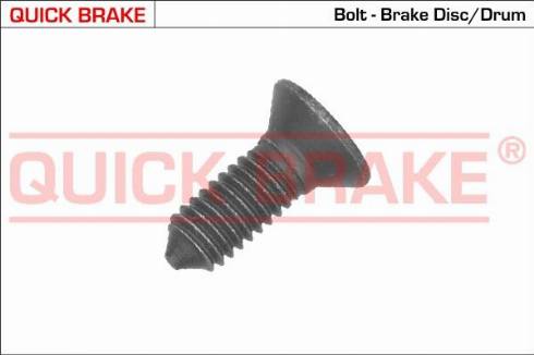 OJD Quick Brake 11667 - Bolt, brake caliper autospares.lv