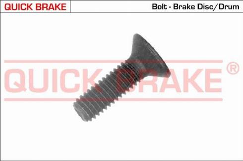 OJD Quick Brake 11622 - Bolt, brake caliper autospares.lv