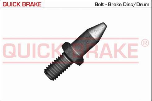 OJD Quick Brake 11674 - Bolt, brake caliper autospares.lv