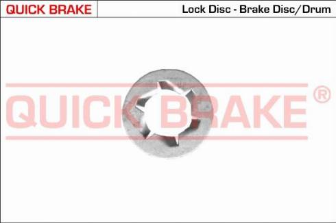 OJD Quick Brake 11673 - Bolt, brake caliper autospares.lv