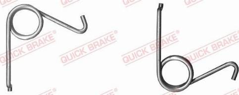 OJD Quick Brake 113-0522 - Repair Kit, parking brake handle (brake caliper) autospares.lv