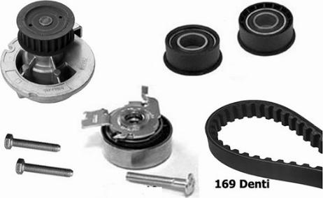 OMB KMB7213A - Water Pump & Timing Belt Set autospares.lv