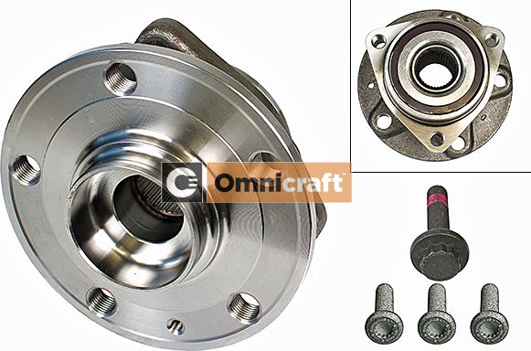 Omnicraft 2466948 - Wheel hub, bearing Kit autospares.lv