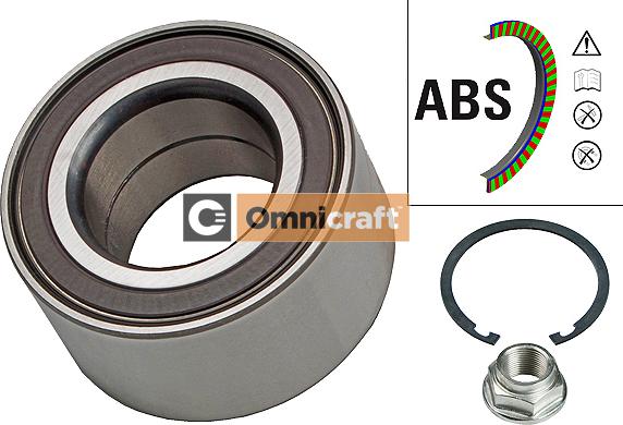 Omnicraft 2466594 - Wheel hub, bearing Kit autospares.lv