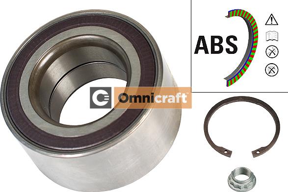 Omnicraft 2466519 - Wheel hub, bearing Kit autospares.lv