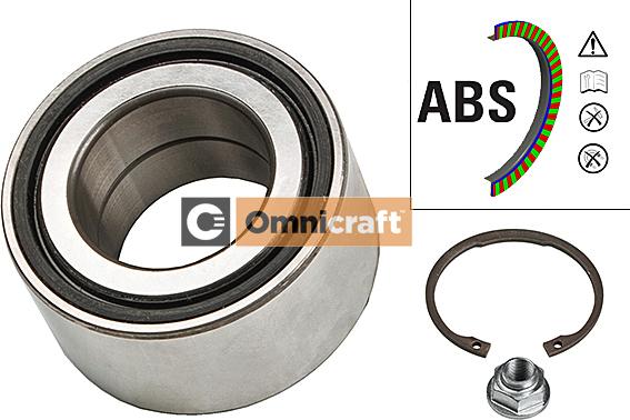 Omnicraft 2466608 - Wheel hub, bearing Kit autospares.lv