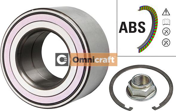 Omnicraft 2466812 - Wheel hub, bearing Kit autospares.lv