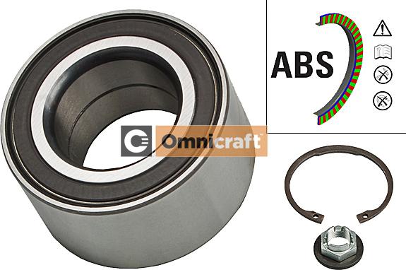 Omnicraft 2466760 - Wheel hub, bearing Kit autospares.lv