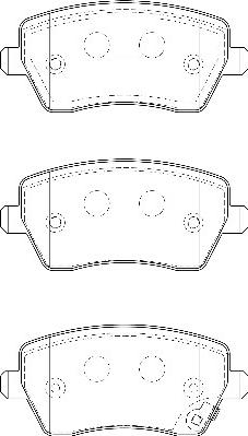 Omnicraft 2134940 - Brake Pad Set, disc brake autospares.lv