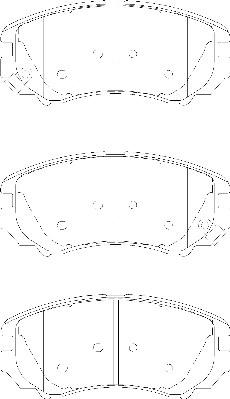 Omnicraft 2134962 - Brake Pad Set, disc brake autospares.lv