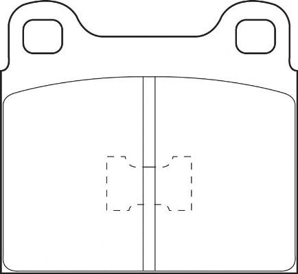 Omnicraft 2134904 - Brake Pad Set, disc brake autospares.lv