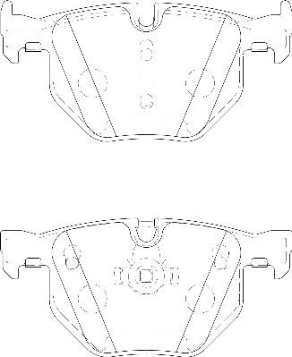 Omnicraft 2135681 - Brake Pad Set, disc brake autospares.lv