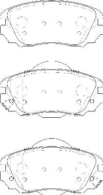 Omnicraft 2135002 - Brake Pad Set, disc brake autospares.lv