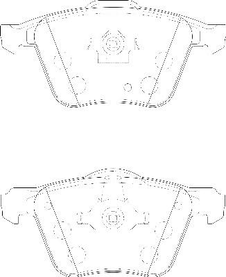 Omnicraft 2135158 - Brake Pad Set, disc brake autospares.lv