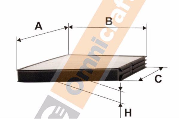 Omnicraft 2144654 - Filter, interior air autospares.lv