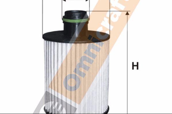 Omnicraft 2136173 - Oil Filter autospares.lv