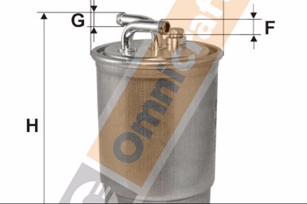 Omnicraft 2136851 - Fuel filter autospares.lv