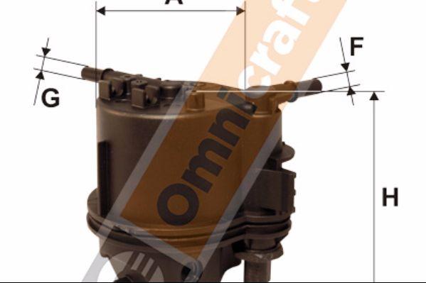 Omnicraft 2136759 - Fuel filter autospares.lv