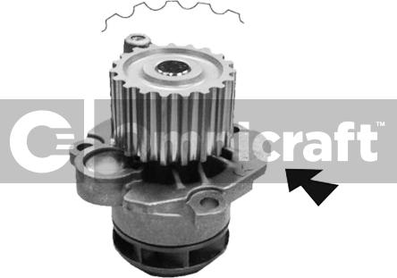 Omnicraft 2316956 - Water Pump autospares.lv