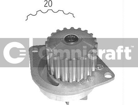 Omnicraft 2316978 - Water Pump autospares.lv