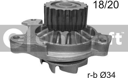 Omnicraft 2317079 - Water Pump autospares.lv