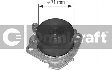 Omnicraft 2317071 - Water Pump autospares.lv