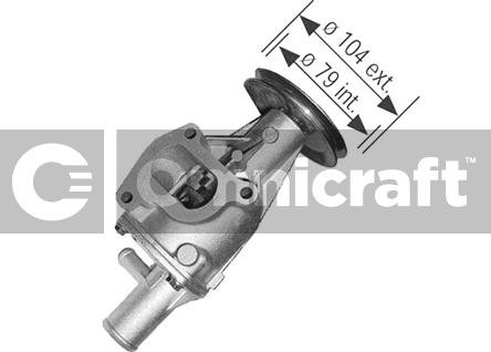 Omnicraft 2317171 - Water Pump autospares.lv