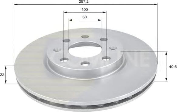 Opel 569024 - Brake Disc autospares.lv