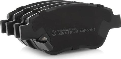 Opel 1605353 - Brake Pad Set, disc brake autospares.lv