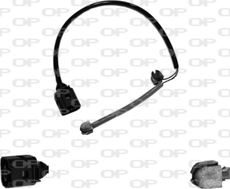 Open Parts AK3101.00 - Warning Contact, brake pad wear autospares.lv