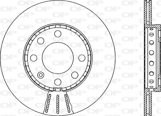 Open Parts BDA1904.20 - Brake Disc autospares.lv