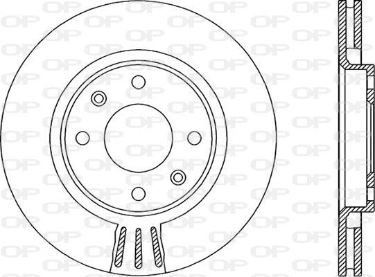 Vauxhall 4541000 - Brake Disc autospares.lv