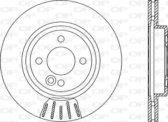 Open Parts BDA1902.20 - Brake Disc autospares.lv