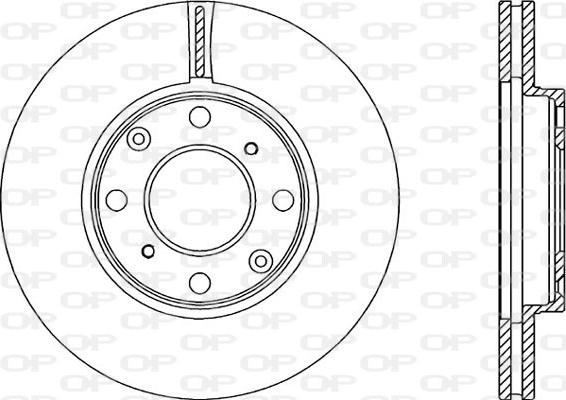 Open Parts BDA1919.20 - Brake Disc autospares.lv