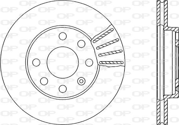 Open Parts BDA1404.20 - Brake Disc autospares.lv