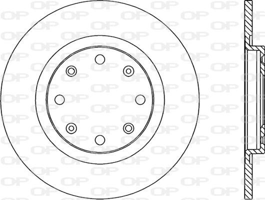 Open Parts BDA1426.10 - Brake Disc autospares.lv