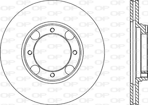Open Parts BDA1192.20 - Brake Disc autospares.lv