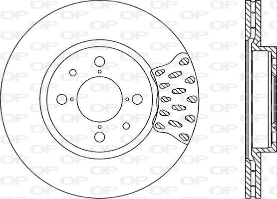 Open Parts BDR1146.20 - Brake Disc autospares.lv