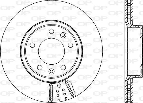 Open Parts BDA1109.20 - Brake Disc autospares.lv