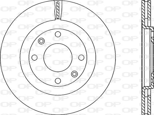 Open Parts BDA1106.20 - Brake Disc autospares.lv