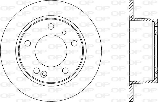 Open Parts BDR1110.10 - Brake Disc autospares.lv