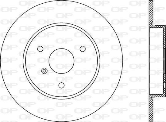 Open Parts BDA1864.10 - Brake Disc autospares.lv