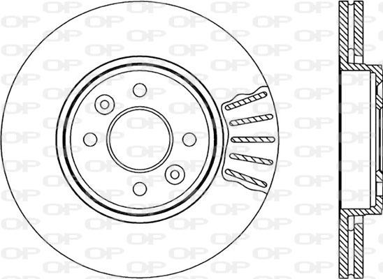 Open Parts BDA1815.20 - Brake Disc autospares.lv