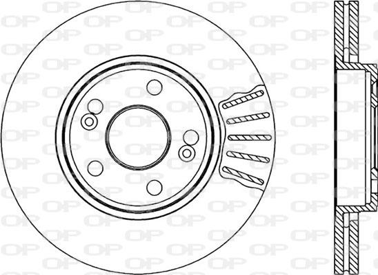 Open Parts BDR1816.20 - Brake Disc autospares.lv