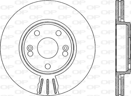 Open Parts BDA1879.20 - Brake Disc autospares.lv