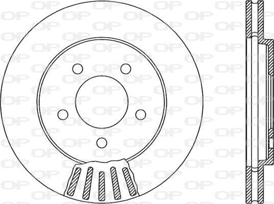 Open Parts BDA1871.20 - Brake Disc autospares.lv