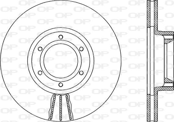 Open Parts BDA1878.20 - Brake Disc autospares.lv