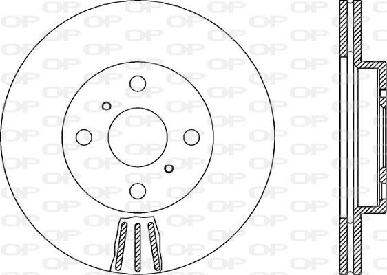 Open Parts BDR1877.20 - Brake Disc autospares.lv