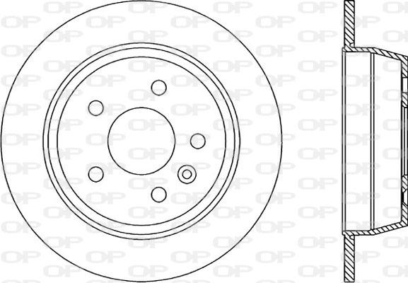 Eurobrake 5815203333 - Brake Disc autospares.lv