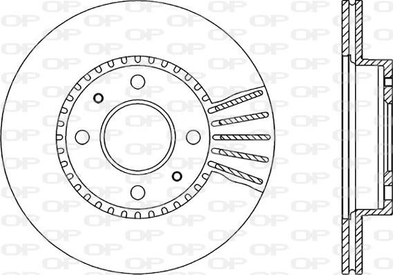 BENDIX BDS2142 - Brake Disc autospares.lv